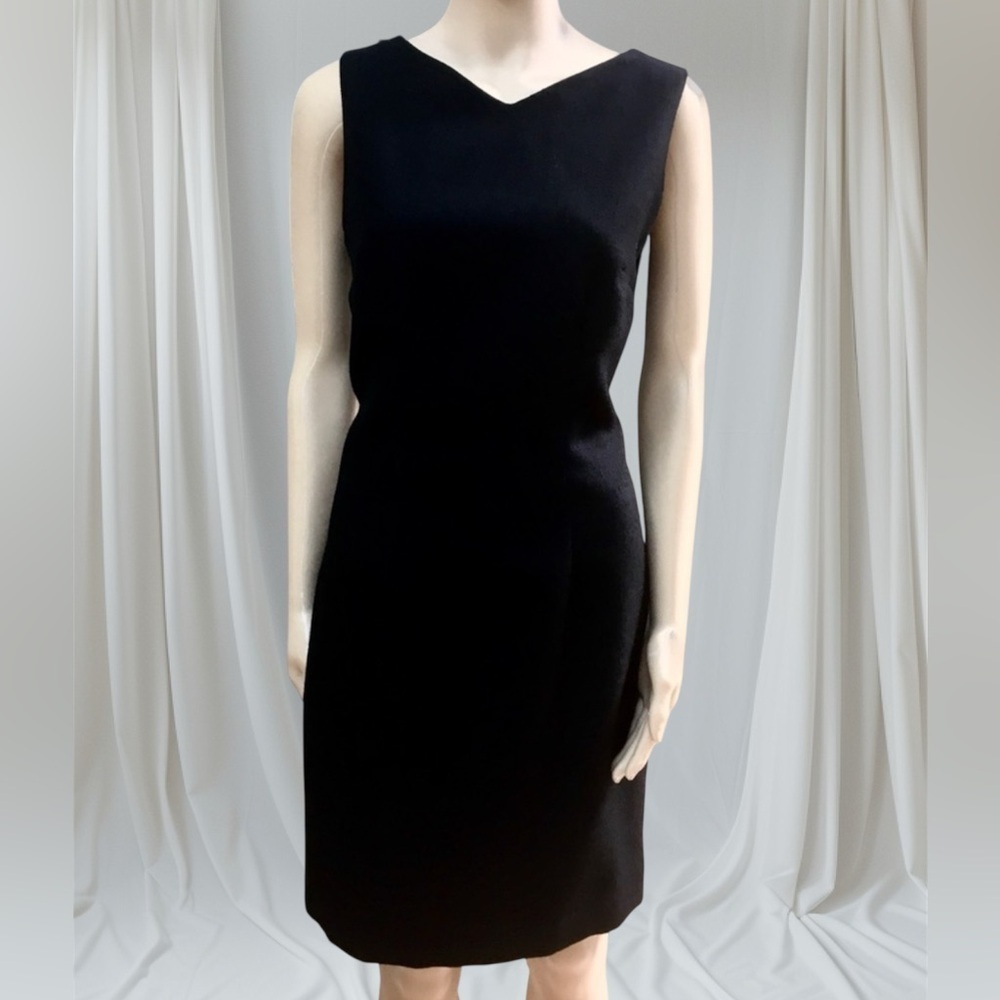 Vintage Amanda Smith 90s Y2K Mother Of The Bride Black Business, Casual Dress